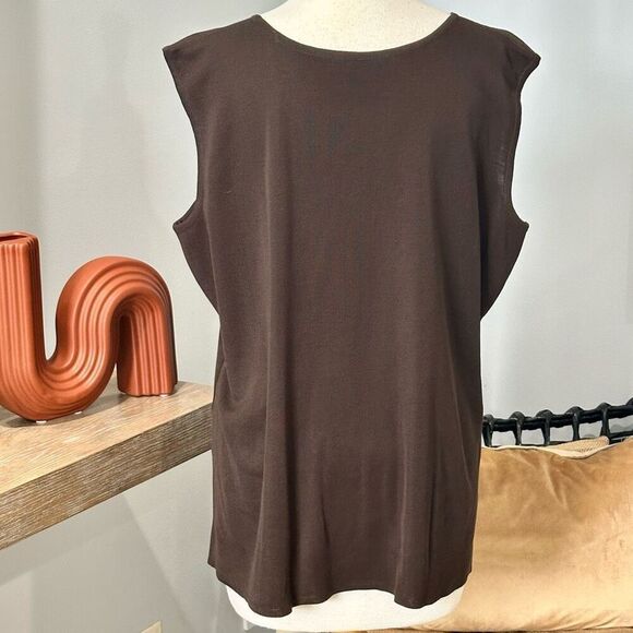 Misook Classic Knit Tank Top - Picture 3 of 5